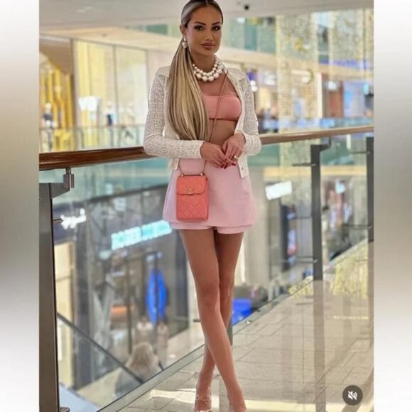 ZARA LOW-RISE SKORT - Picture 5 of 7